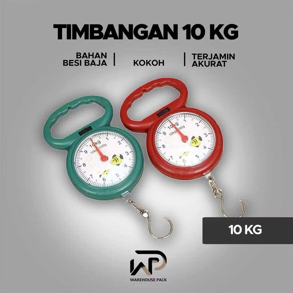 Timbangan Gantung Portable 10 Kg | Timbangan Buah | Timbangan Gantung Digital | Timbangan 10 Kg Port