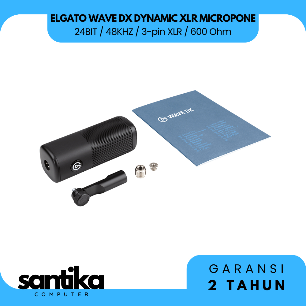 Elgato WAVE DX Dynamic XLR Gaming / Streaming / Podcast Microphone