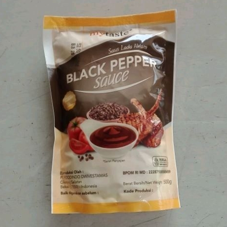 

My taste saus lada hitam Black pepper sauce 500gr