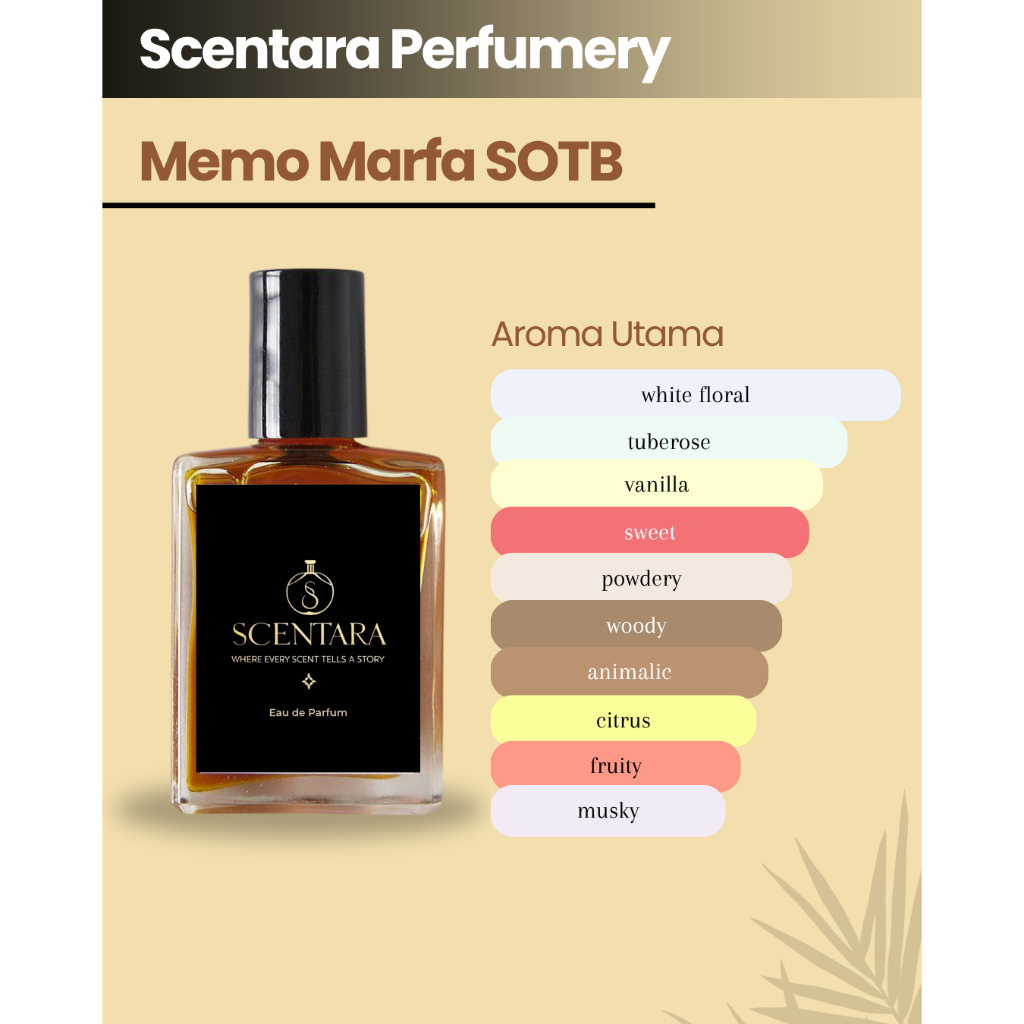 Parfum SOTB Pria dan Wanita - SOTB Parfum Segar Aroma Vanilla Tahan Lama Unisex