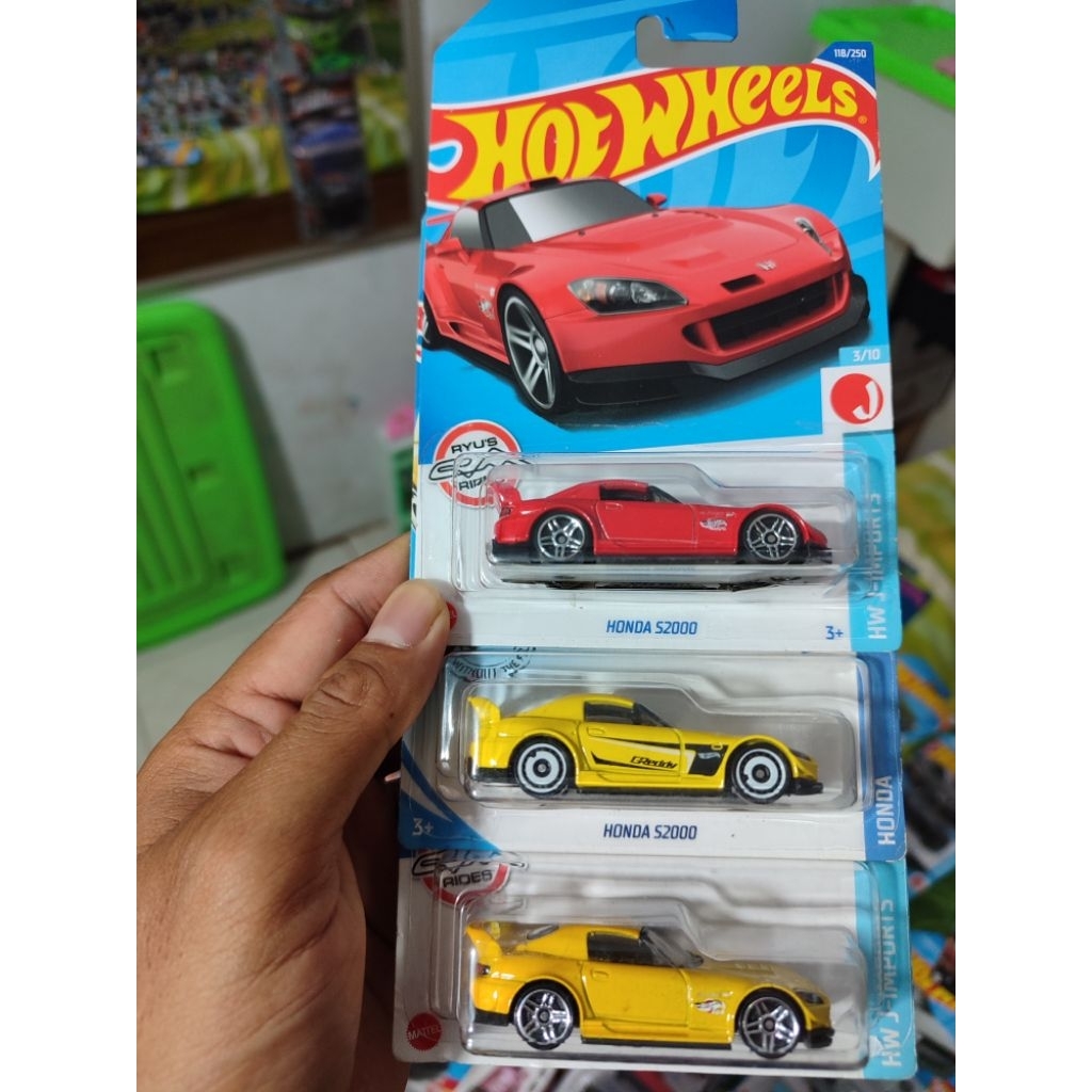 honda s2000 merah kuning