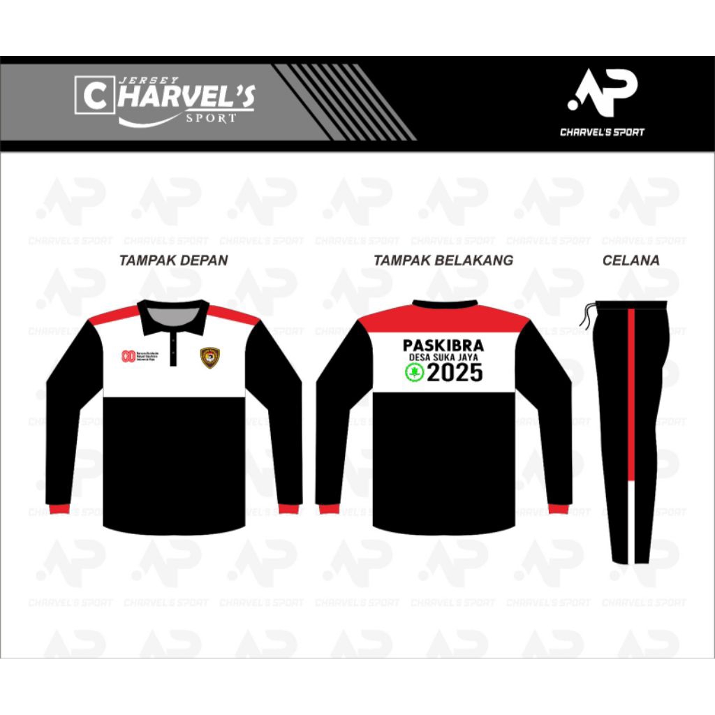 Kaos Olahraga Paskibra Pramuka PMR kaos lapangan Custom