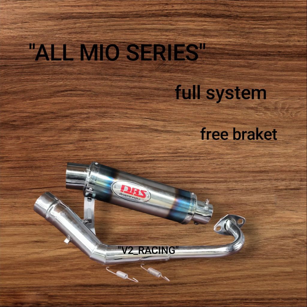 KNALPOT RACING DBS PELANGI MIO ALL SERIES.mio.soul.sporty.m3.gt.mio.j