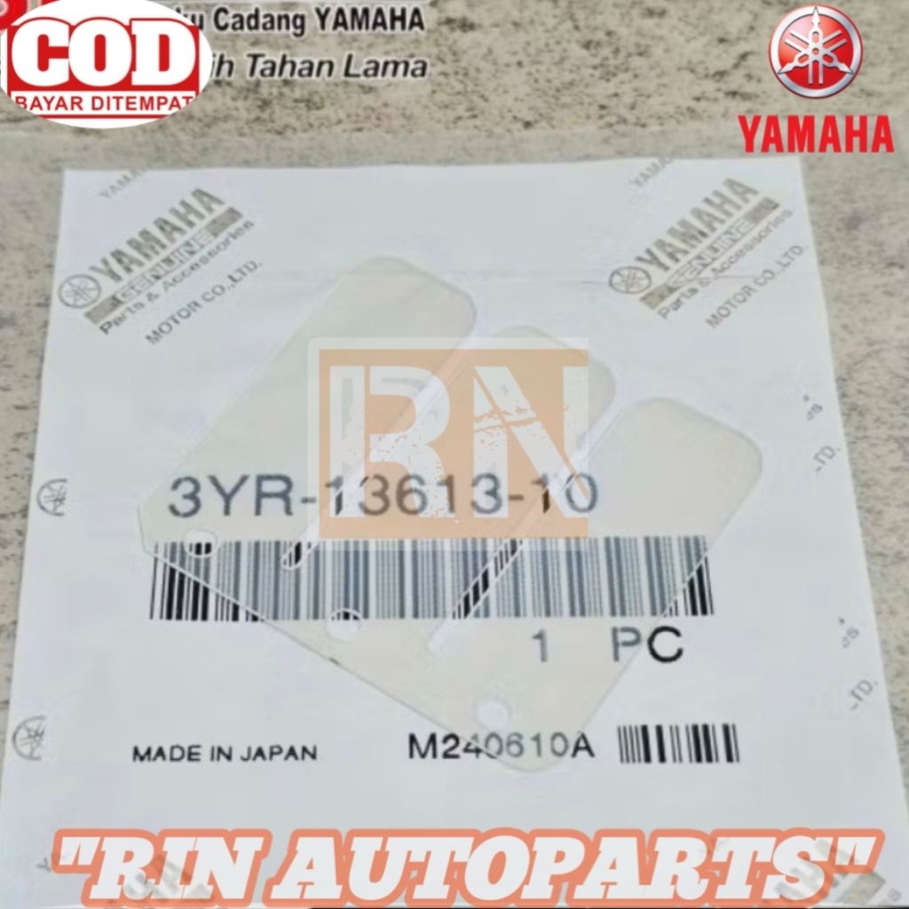 LIDAH MEMBRAN HARMONIKA F1ZR FIZR FORCE1 FIZ R F1Z R ASLI ORIGINAL YAMAHA 3YR-13613-10