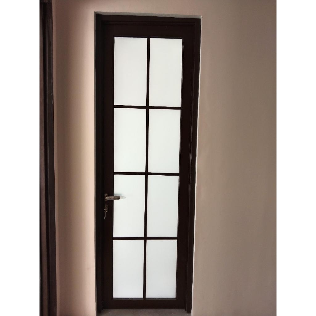 PINTU ALUMINIUM / PINTU KACA ORNAMEN / PINTU KANTOR / PINTU CUSTOM MURAH