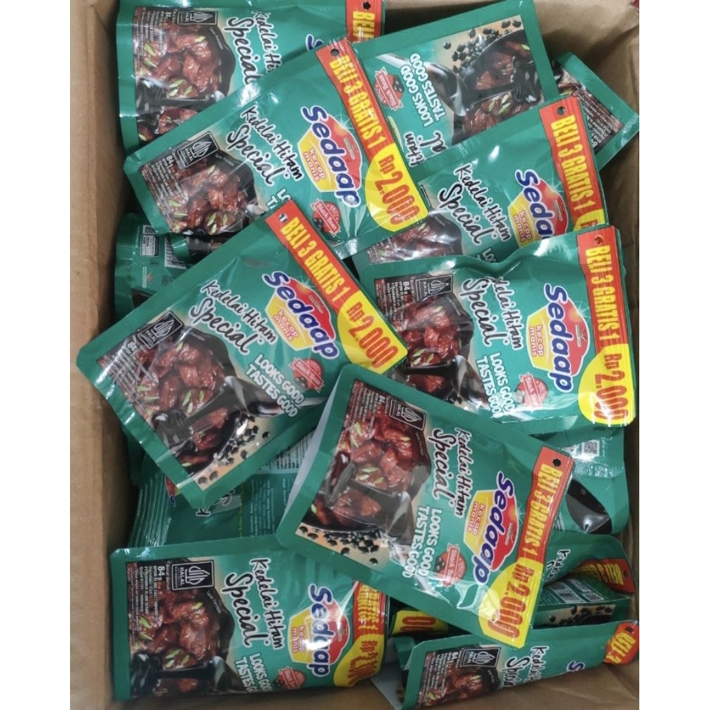 

12 Biji Kecap Sedaap Spesial 77gr