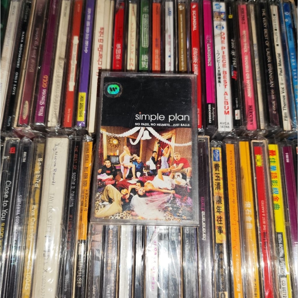 Kaset Simple Plan - No Pads, No Helmets... Just Balls Hits Singles I'm Just a Kid, I'd Do Anything, 