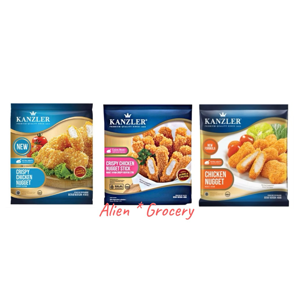 

KANZLER Crispy Chicken Nugget Stick Stik Bubble Crumb 450gr GOJEK GRAB ONLY!!!