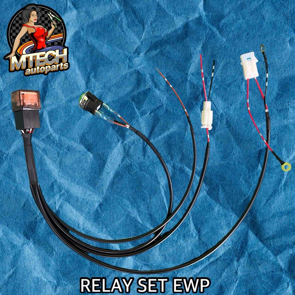 Kabel Relay Set EWP Electric Water Pump Bosch Universal