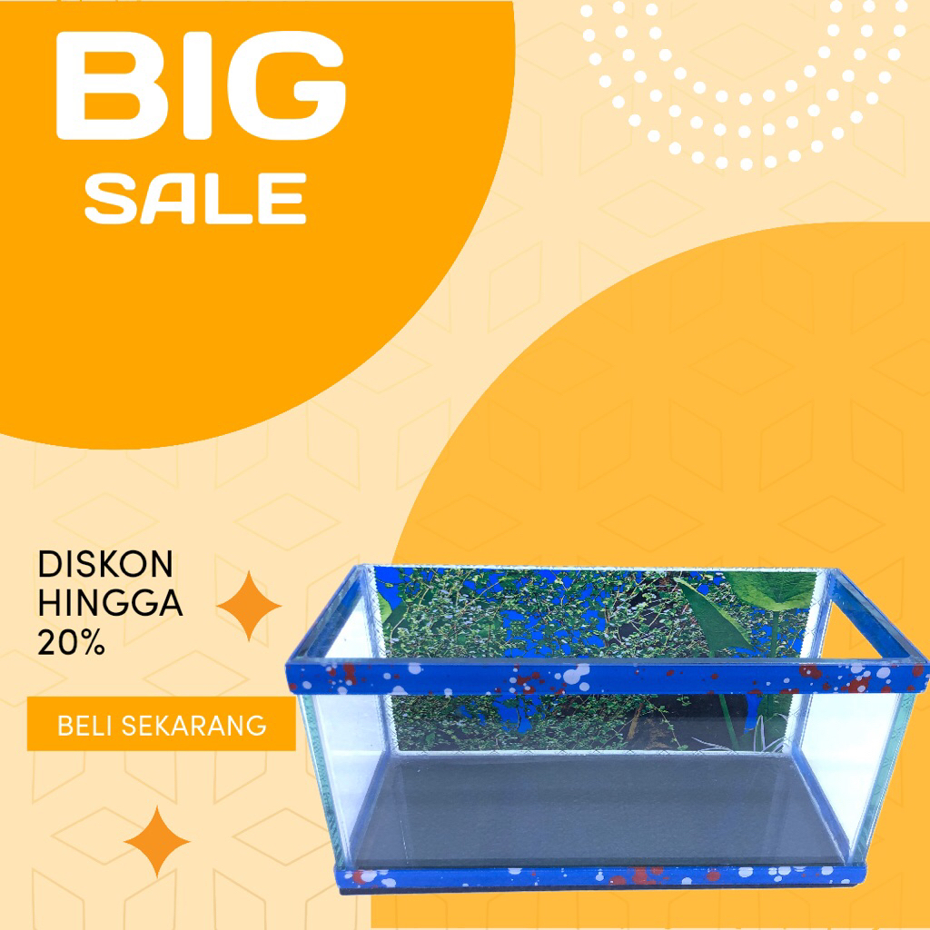 aquarium mini, aquarium kecil, aquarium cupang, aquarium chana