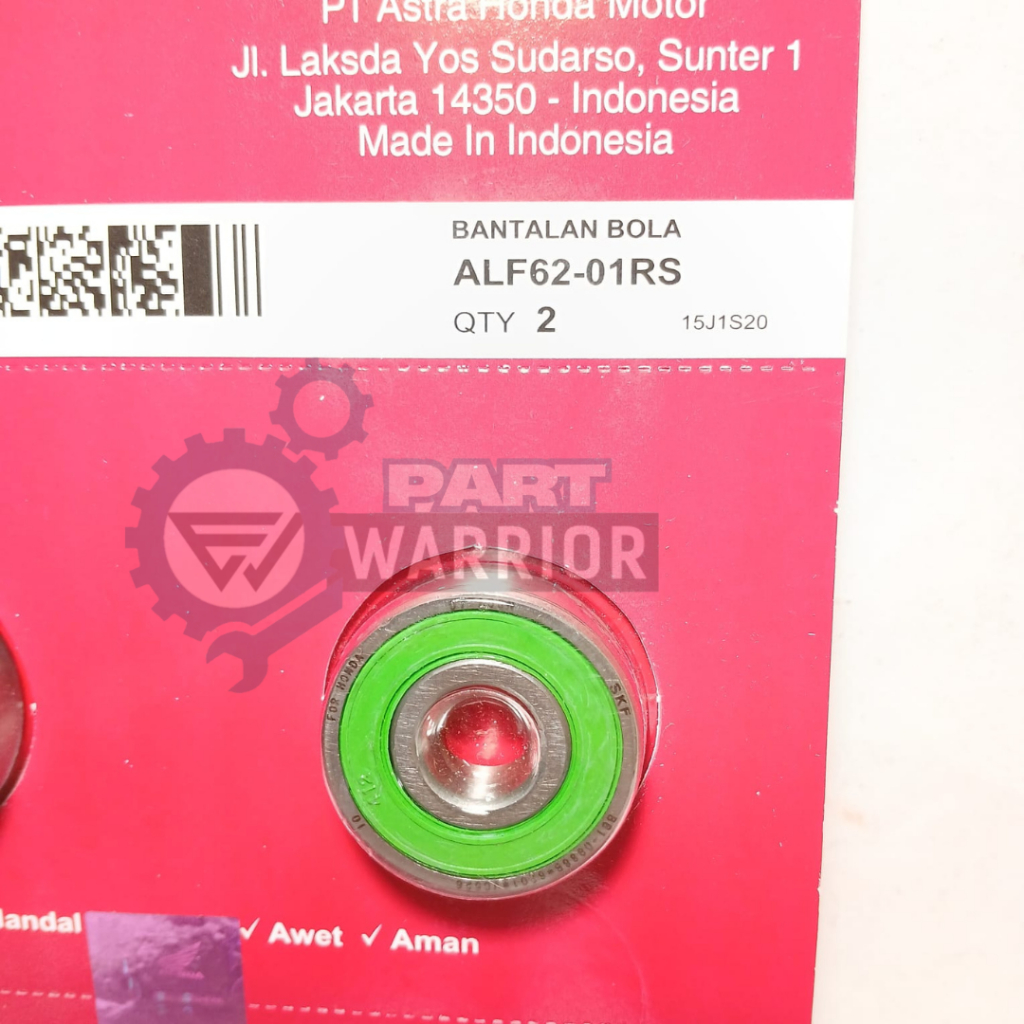GROSIR 20 Pcs Laher 6201 Bearing 6201 Bantalan Bola Roda Depan Beat Vario Scoopy Genio Supra Karisma