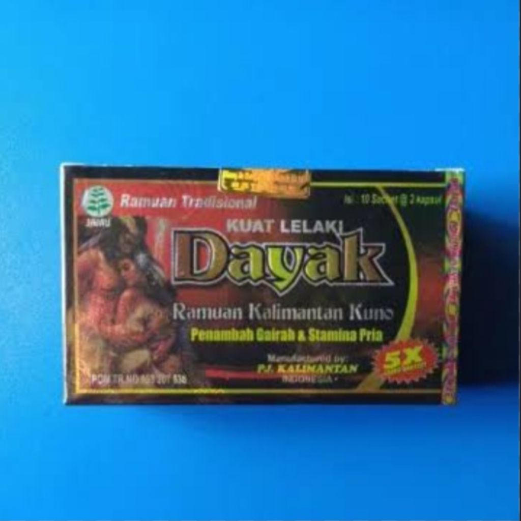 Kapsul Dayak Ramuan Kalimantan Asli