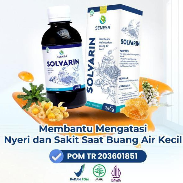 Madu Solvarin Herbal Kumis Kucing Atasi Batu Ginjal Infeksi Saluran Kencing