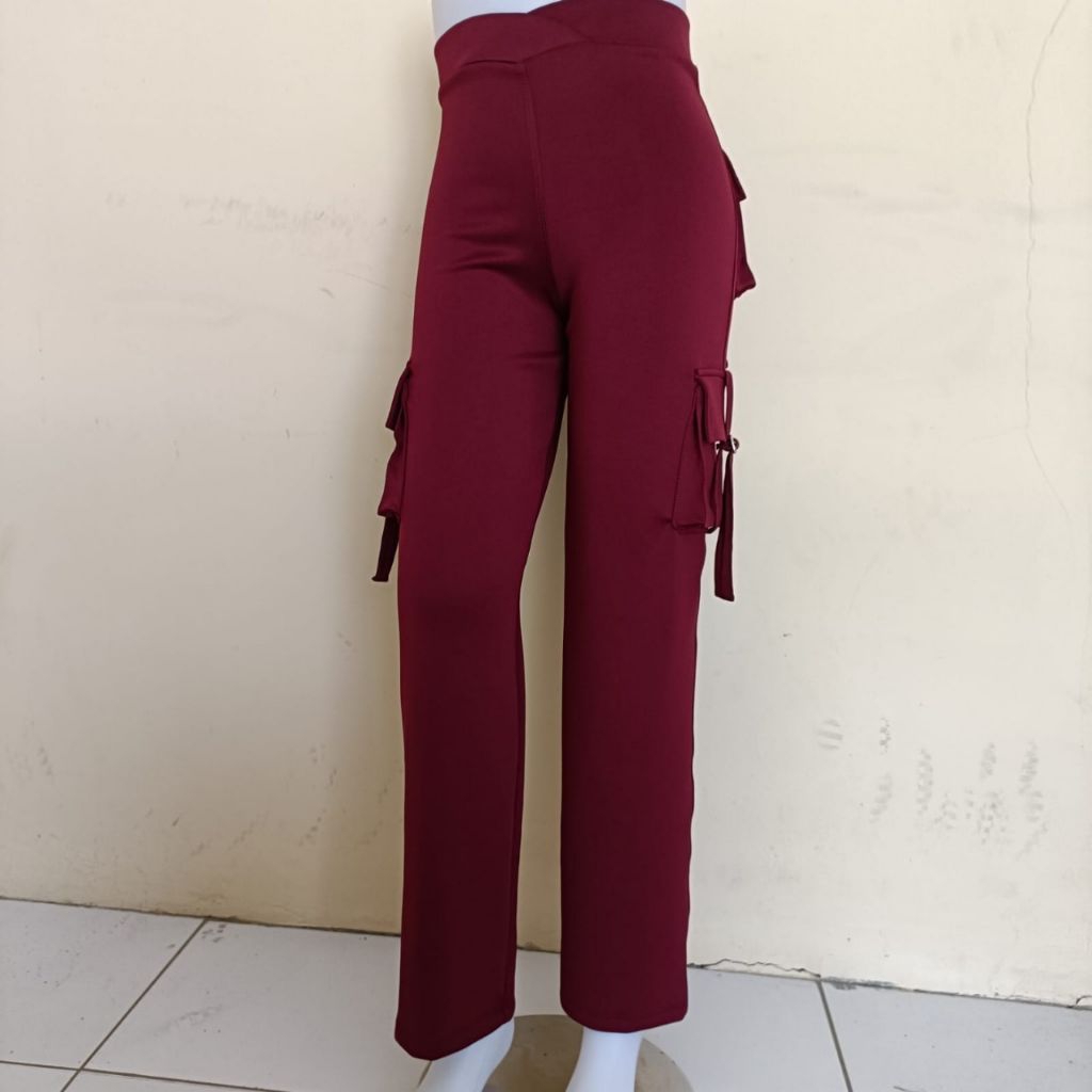 [PROMO]Celana senam kargo wanita/celana senam panjang/CBR wanita/Celana senam tebal/Celana yoga/Cela