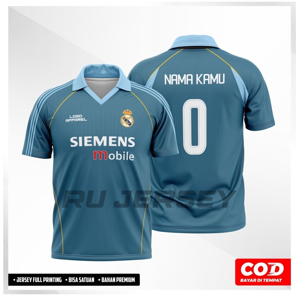 Jersey Madrid 2003 3rd Full Pirnting