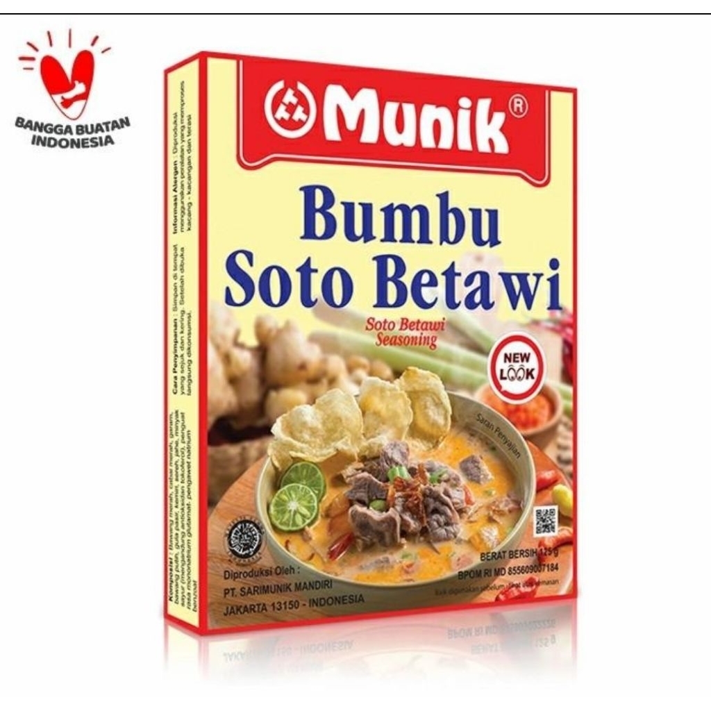 

Munik Soto Betawi 125gr exp 2026 April