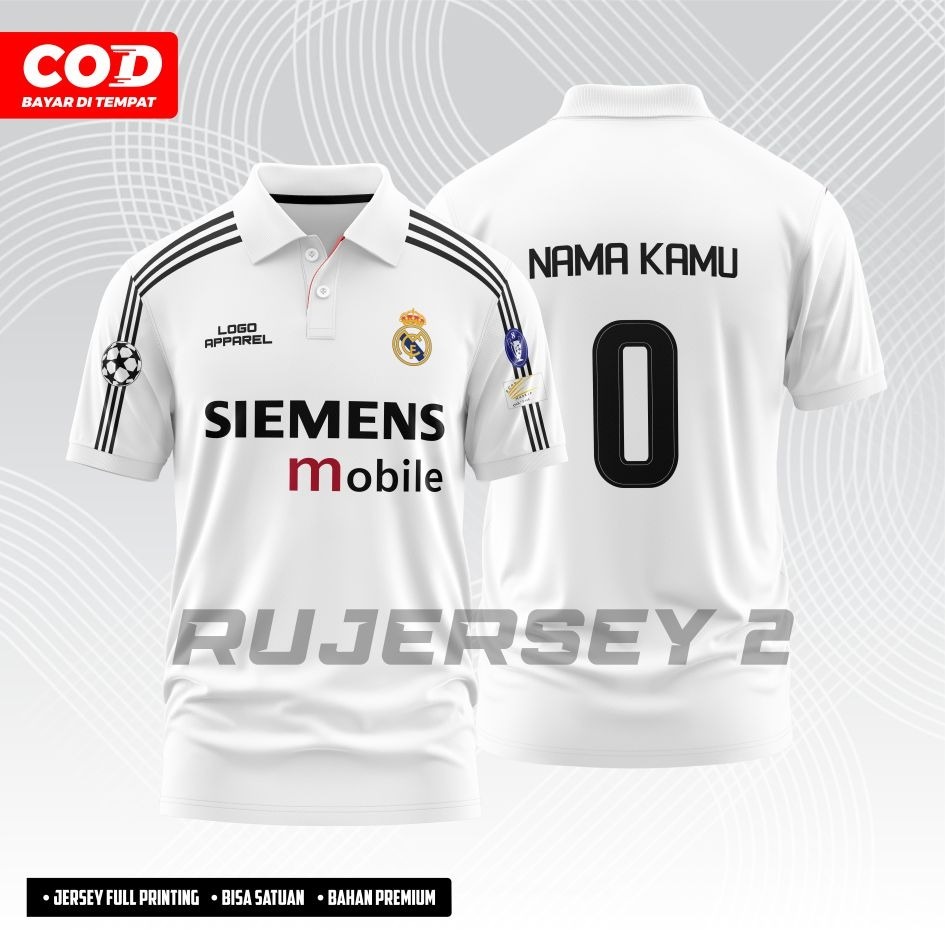 JERSEY MADRID 2002 PRINTING