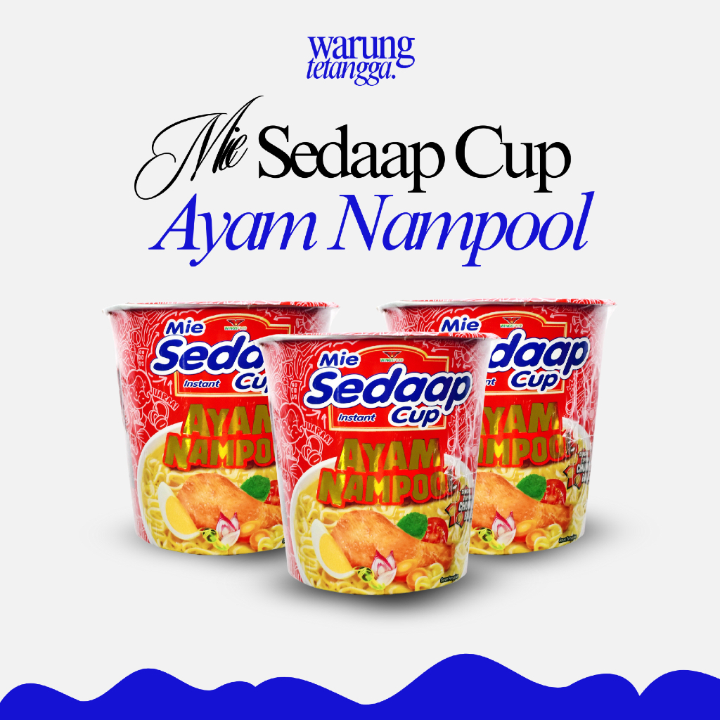 

MIE SEDAP CUP RASA AYAM NAMPOOL