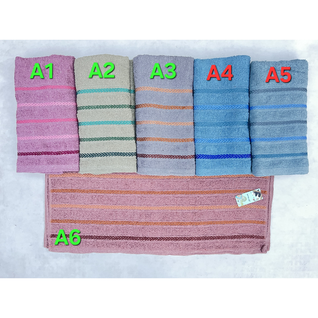 Handuk JJ Panda Biru 70x140