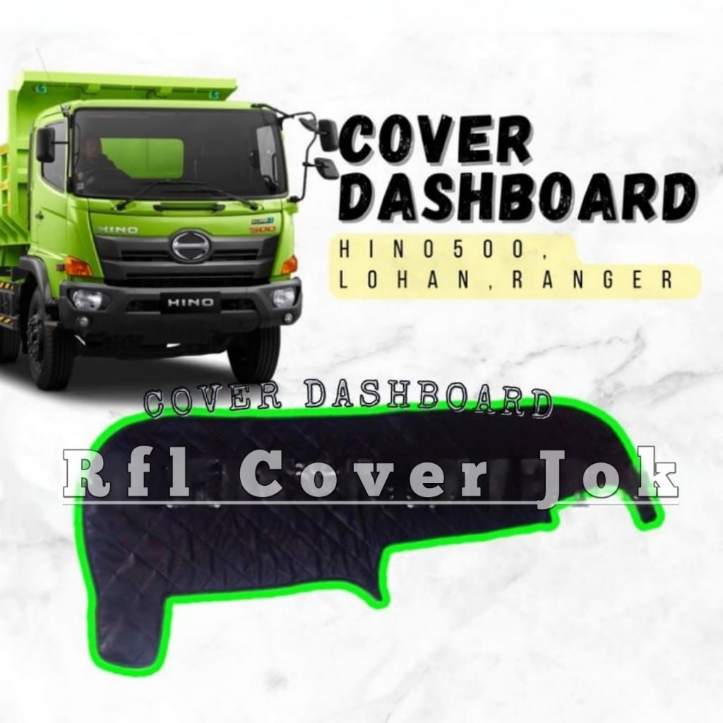 Cover Alas Dashbord Hino 500 Lohan Ranger Pelindung Dashbord Mobil,Kulit Variasi Alsesoris Interior