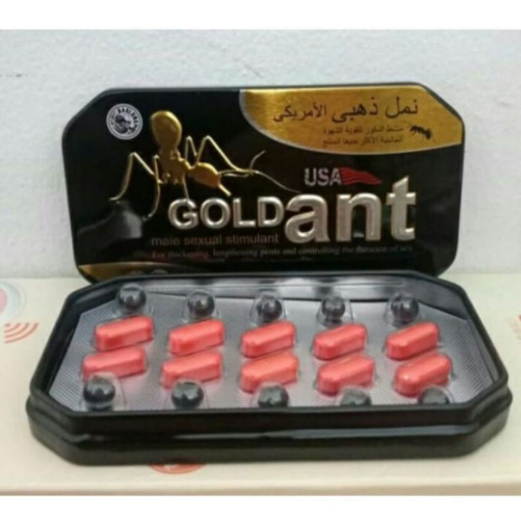 Stamina Pria Usa GoldAnt Asli Original