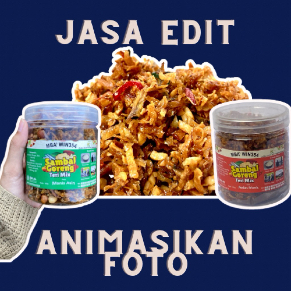Jasa edit animasikan foto /foto produk/ animasi sederhana