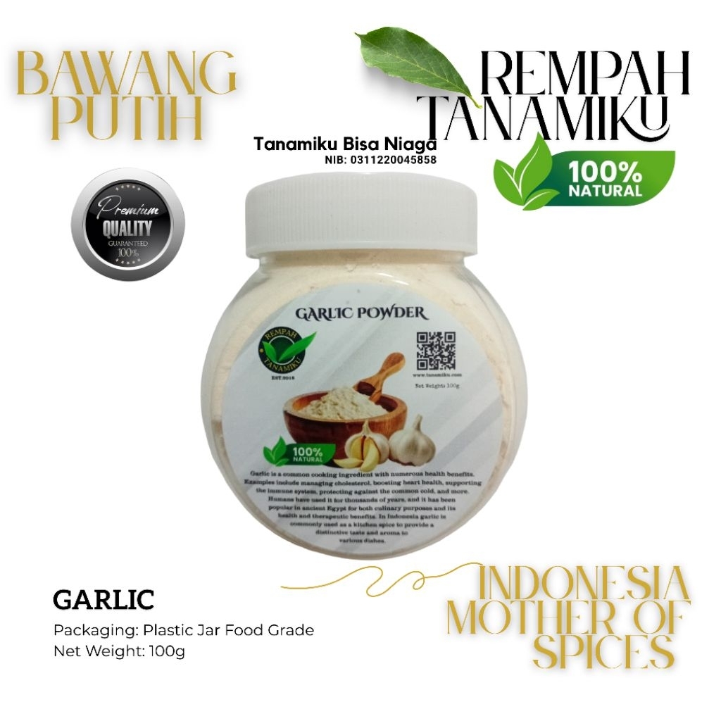 

Bubuk Bawang Putih 100 gram Bumbu Masak Bawang Putih Garlic Powder 100g