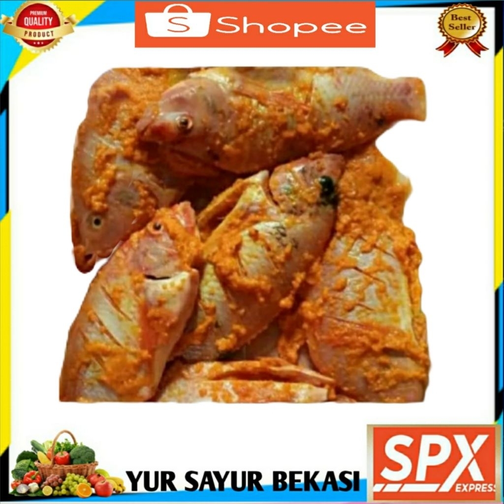 

Ikan Nila Bumbu Kuning 1kg.