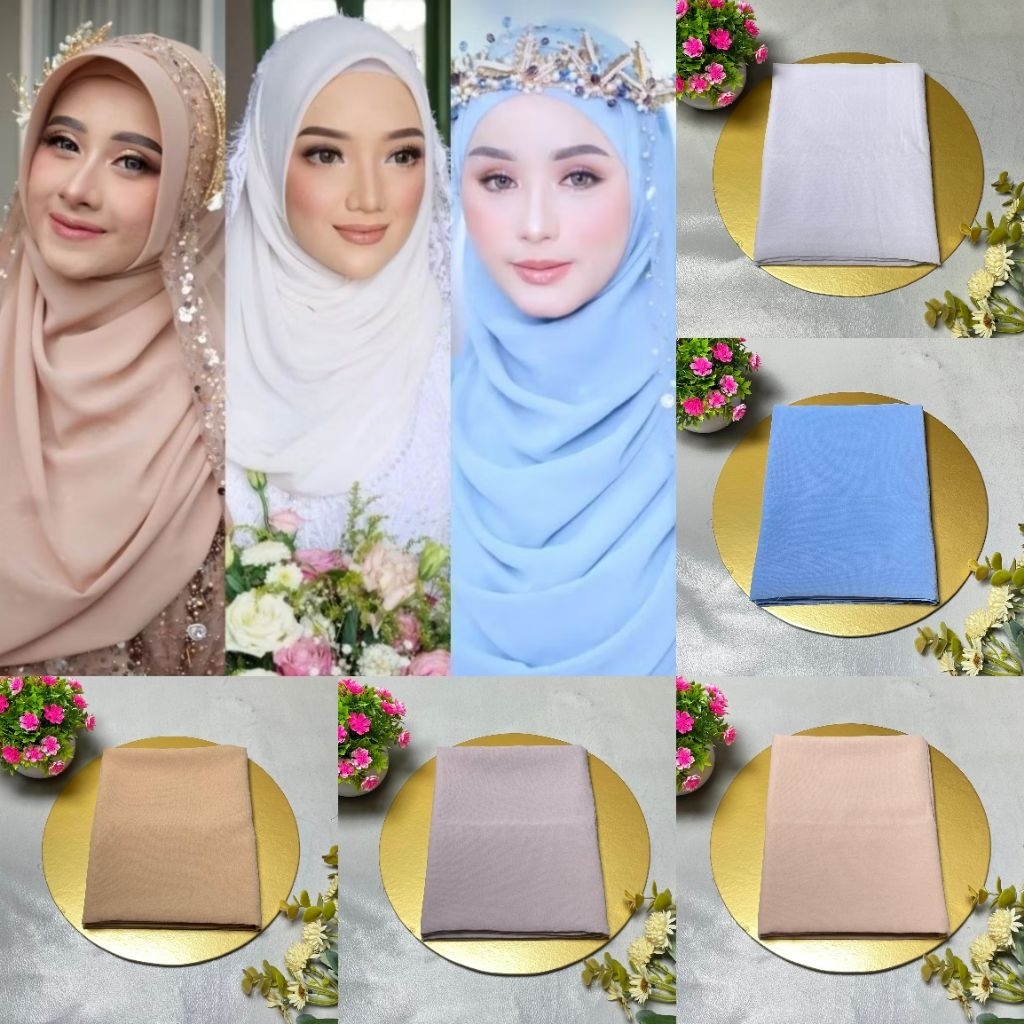 pashmina ceruti premium / pashmina pengantin ceruti / pashmina pengantin premium / pashmina ceruti l