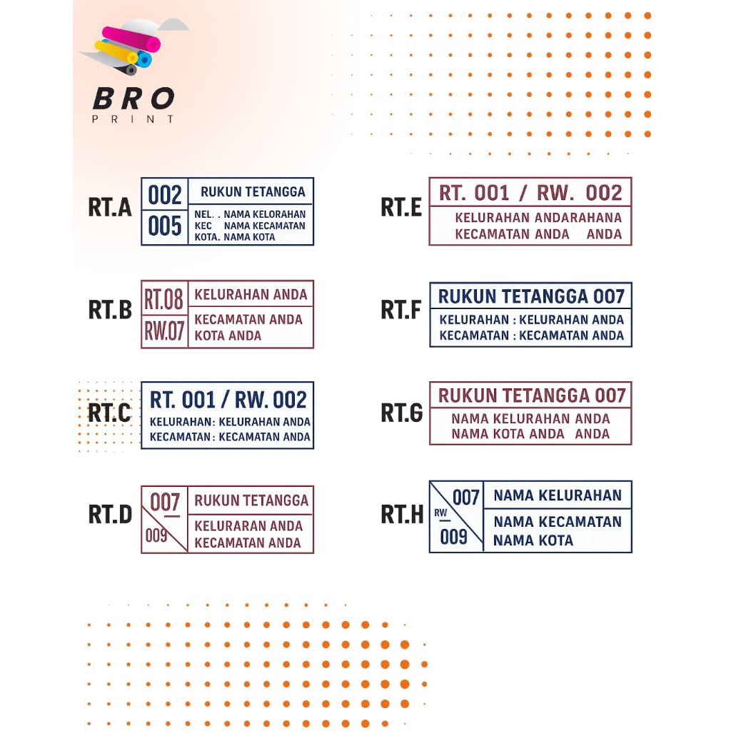 

Stempel RT RW/ Stempel Custom/ Stempel Otomatis