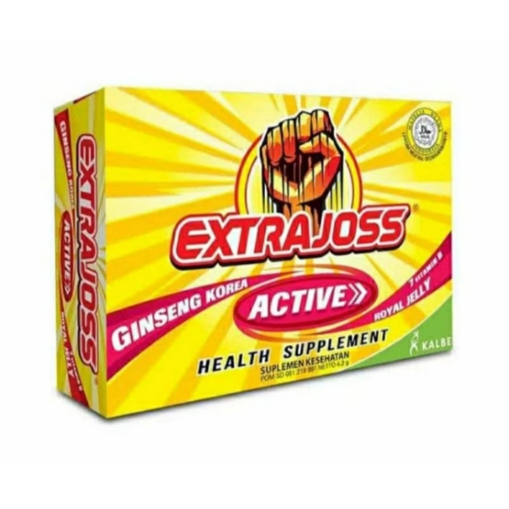 

EXTRA JOSS ACTIVE 1 BOX ISI 6 SACHET