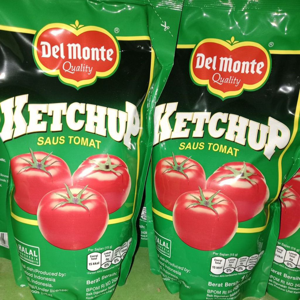 

Saos Tomat -Ketchup- Delmonte Pouch 1kg