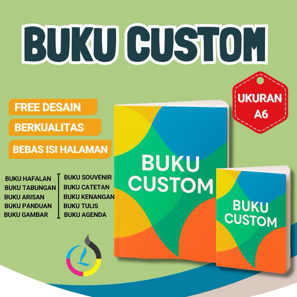 

buku custom a6 hafalan tabungan arisan catatan kenangan panduan agenda