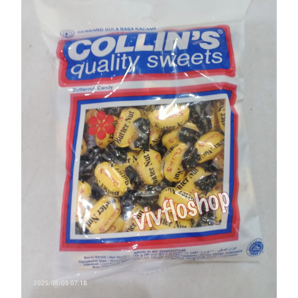 

Permen Kacang Butternut Collins / Butternut Collin's (Kemasan Bag isi 50)