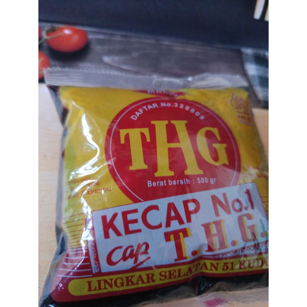 

Kecap manis THG ASLI Kudus kemasan 500gram berkualitas termurah
