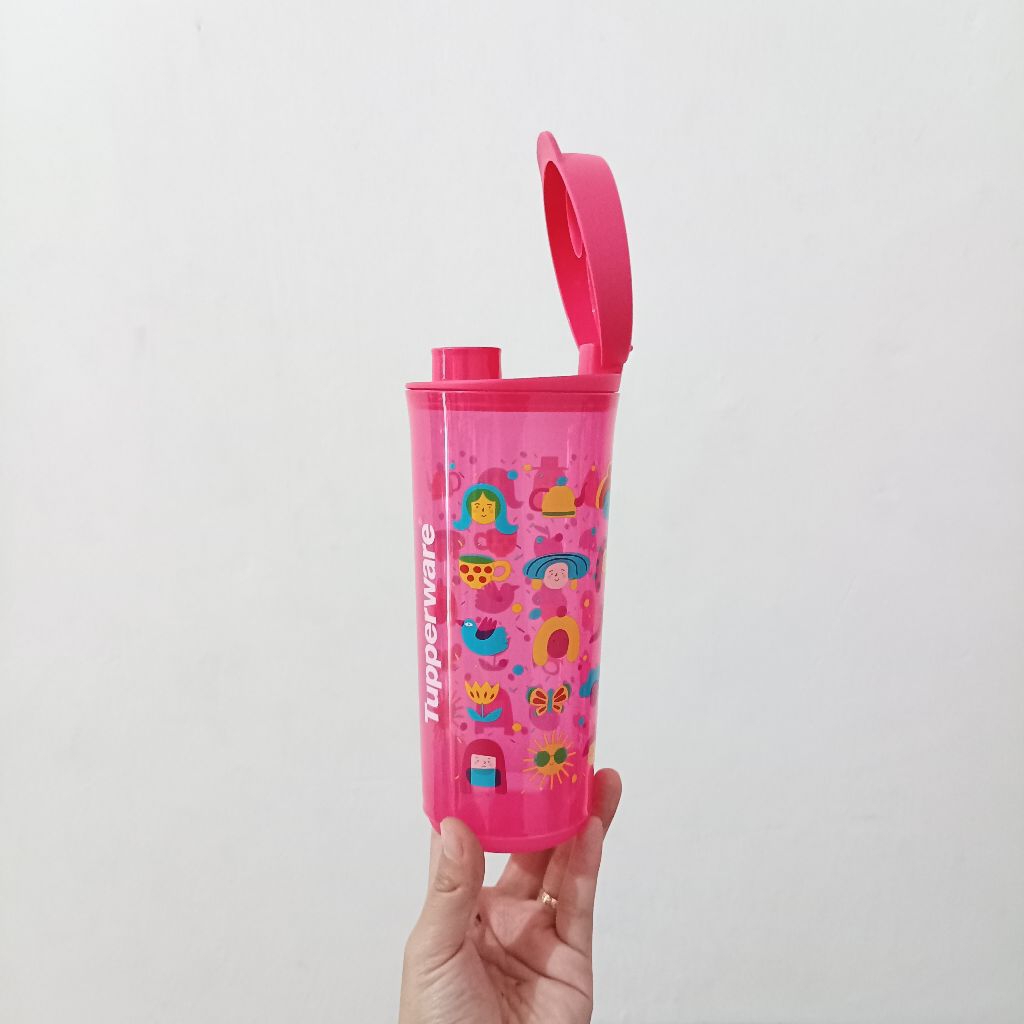Lolly Tumbler Tupperware || T Tumbler Print Tupperware