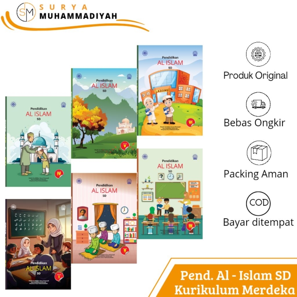 Buku Al Islam SD Muhammadiyah Kurikulum Merdeka Ismuba Kumer