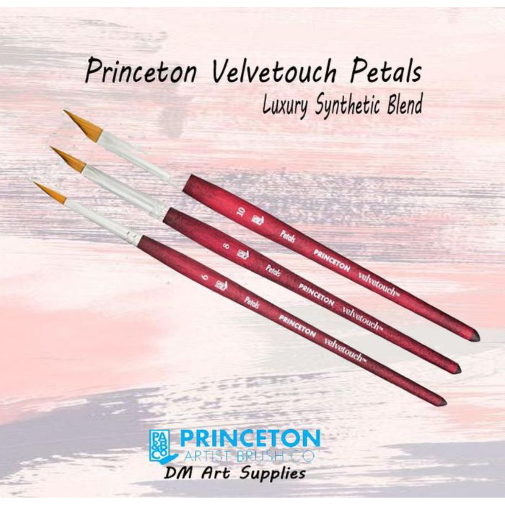 

PRINCETON VELVETOUCH PETAL BRUSH NO.6, 8 DAN 10