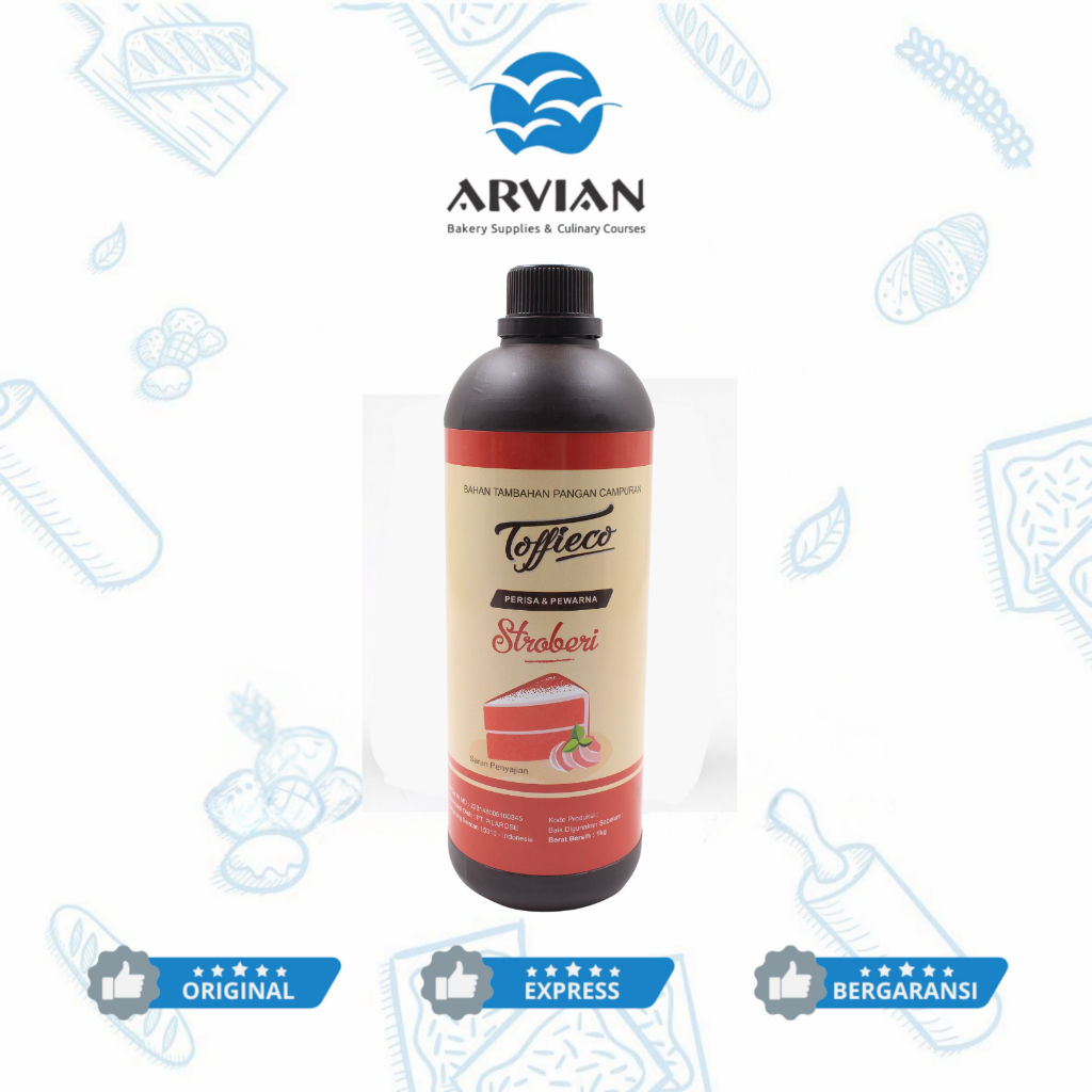 

Toffieco Pasta Strawberry 1 Liter [Instant Surabaya] - Arvian