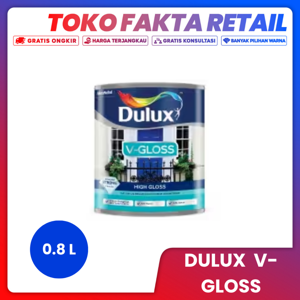 DULUX V-GLOSS 0,8L