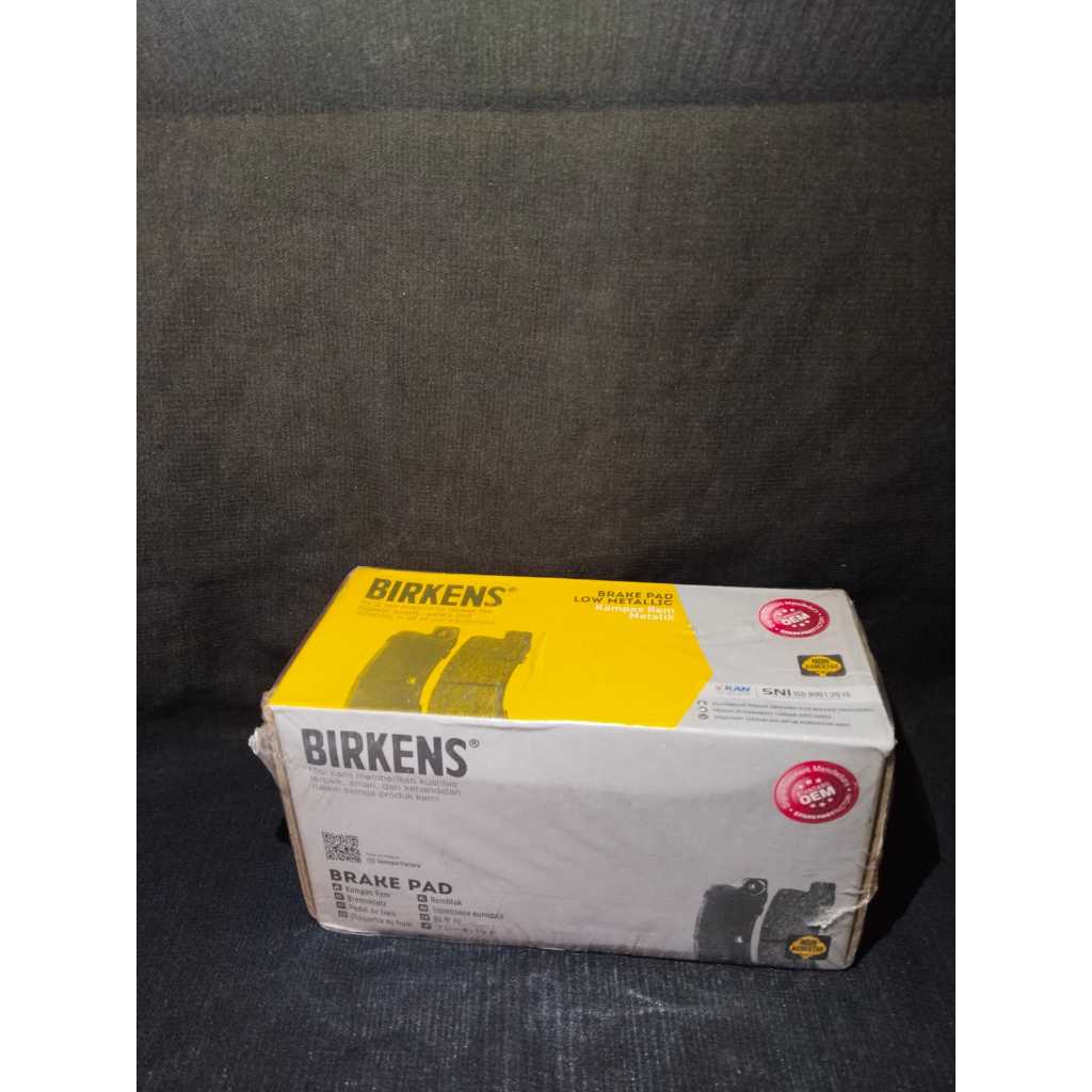 Original BIRKENS BRAKE PAD Kampas Rem Depan For Toyota Sienta RR