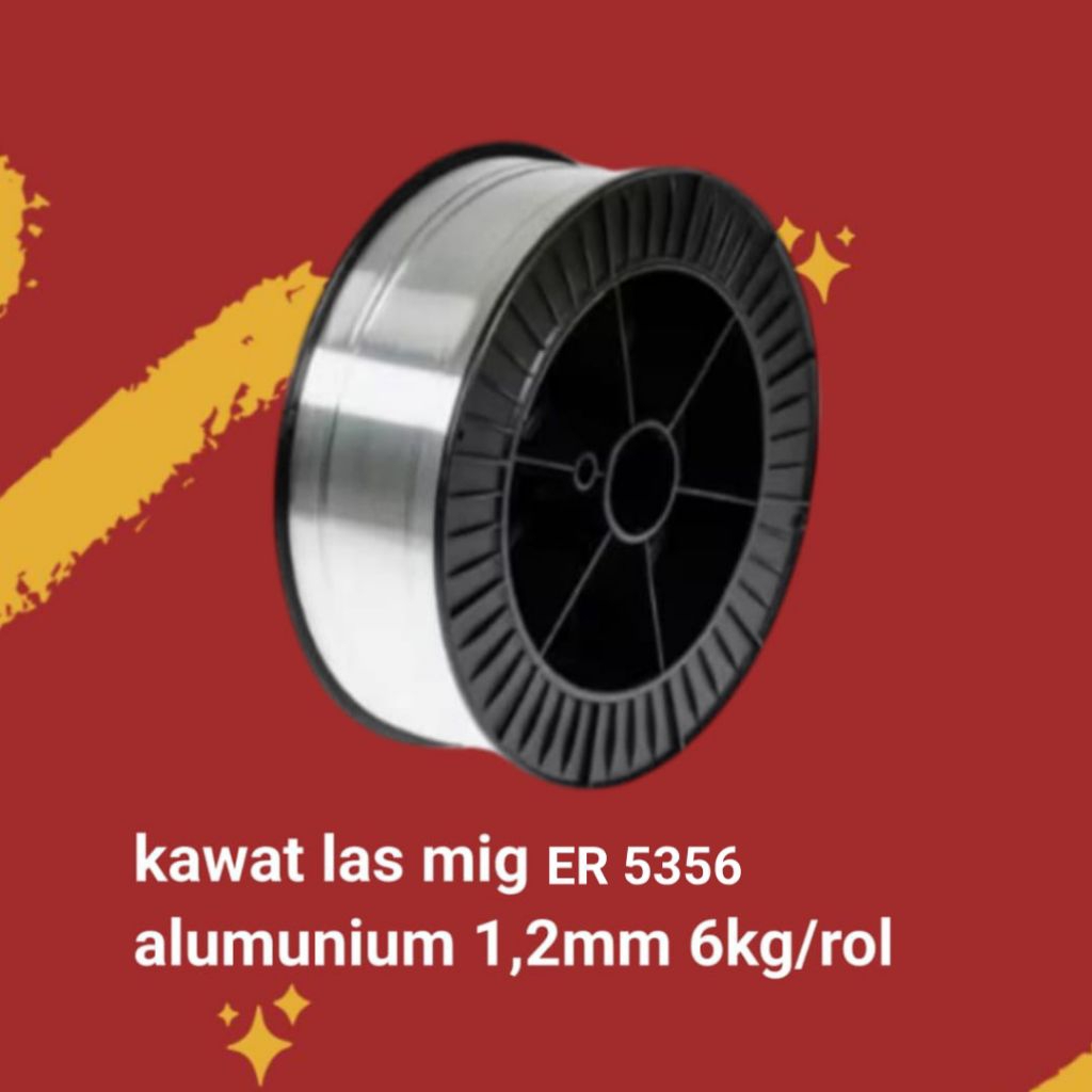kawat las mig alumunium 5356 1.2mm 6kg