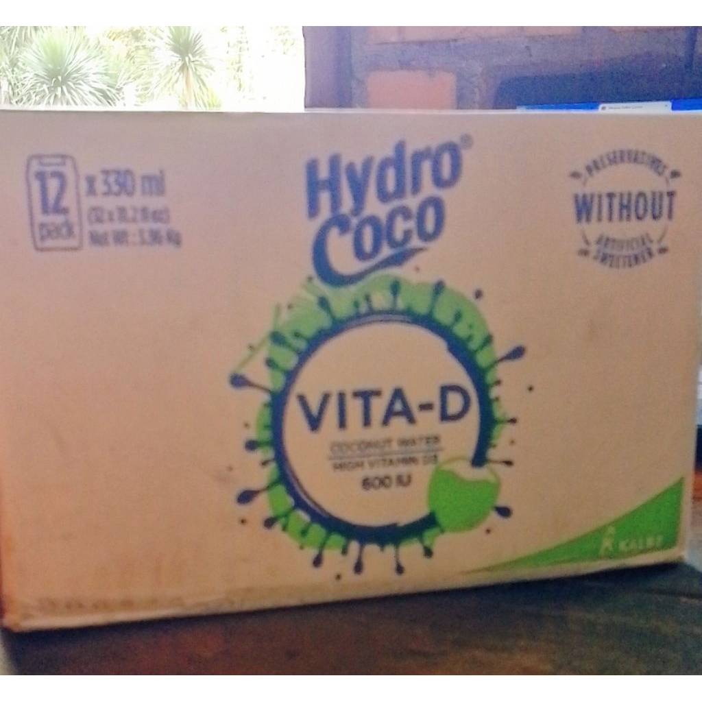 

Hydro Coco Vita D 330 ml / Karton isi 12