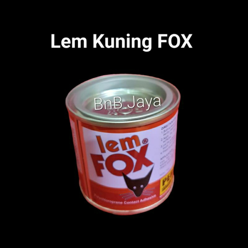 

Lem Kuning FOX Kaleng 70 gr