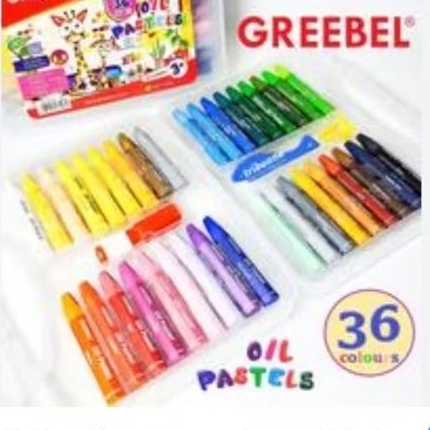 

Crayon GREEBEL oil pastels 36 warna