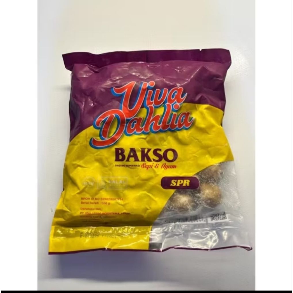 

bakso viva Dahlia 500 gram