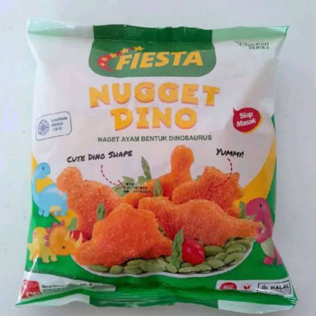 

Fiesta Nugget Dino 400gr (Frozen Food)