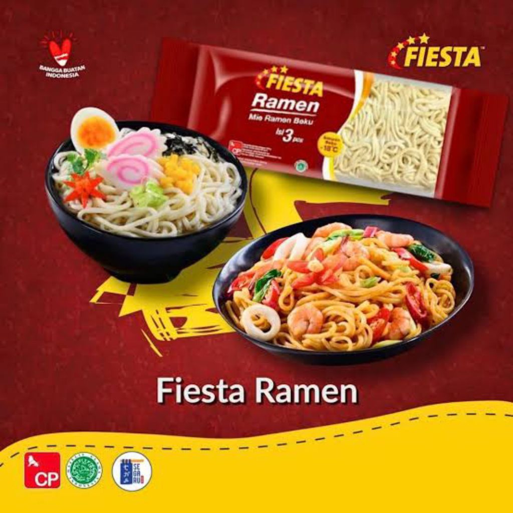 

Fiesta Ramen Beku isi 3 pcs (Frozen food)