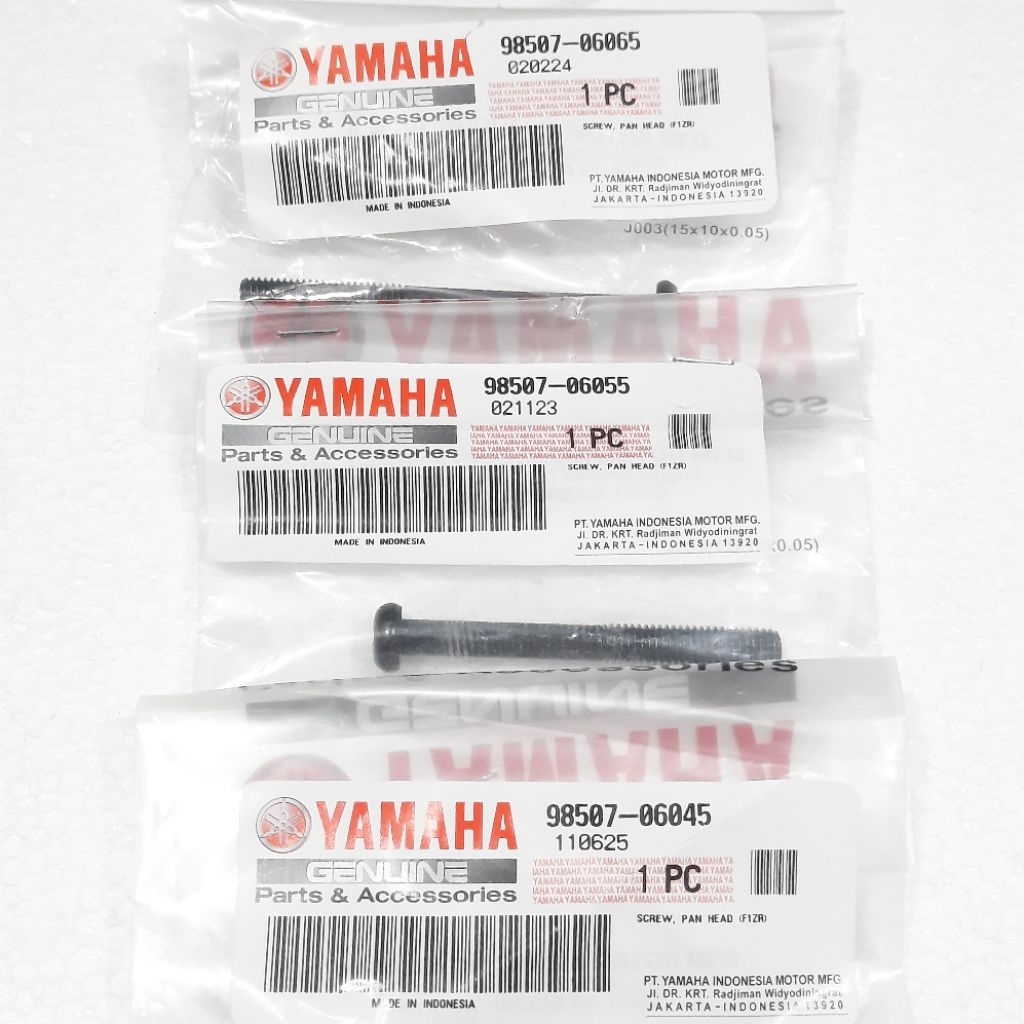 BAUT KRENGKES RX-KING  98507-06045 98507-06055 98507-06065 ORIGINAL YAMAHA KRJPUTIH