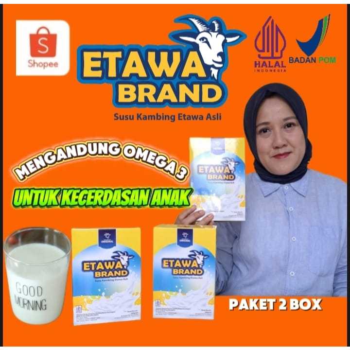 

PAKET 2 BOX SUSU ETAWABRAND - SUSU KAMBING ASLI (RENDAH GULA DAN LEMAK)